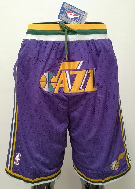 2020 Men NBA Utah Jazz purple shorts->phoenix suns->NBA Jersey